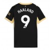 Manchester City Erling Haaland #9 Bortedrakt Kvinner 2026-27 Kortermet